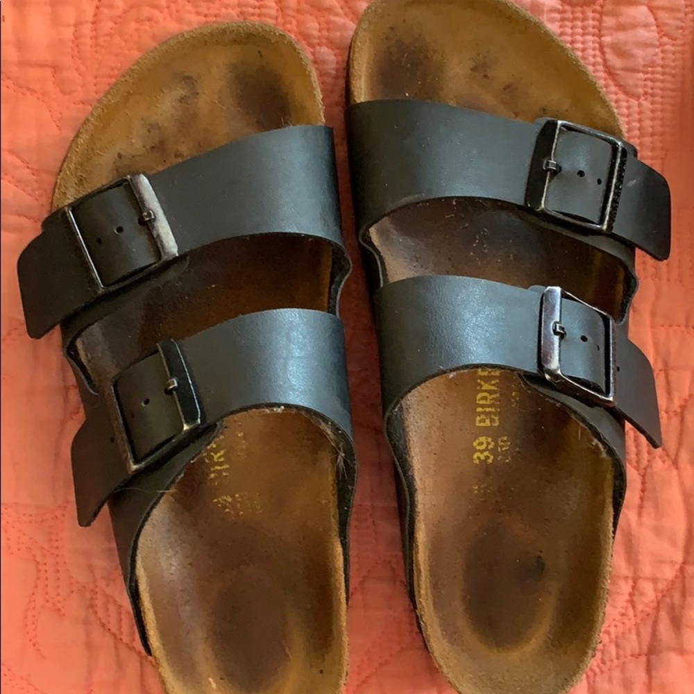 BIRKENSTOCK sandals/ slightly worn